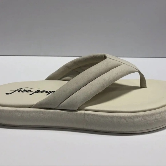 Free People Women’s Wonderland Sandal White EU39.5 US9.5 M - Picture 2 of 6